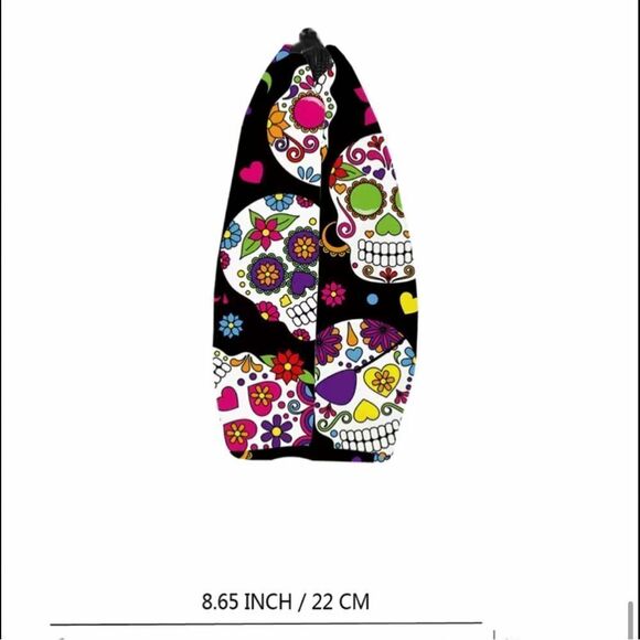 20 piece Make-Up Brush set and Skull Make-Up Bag . I have 1 gold & one black set - Picture 6 of 12